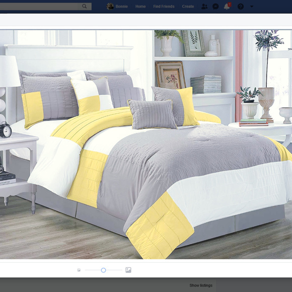 Bedding Oversized Queen Comforter New 7 Final Price Poshmark